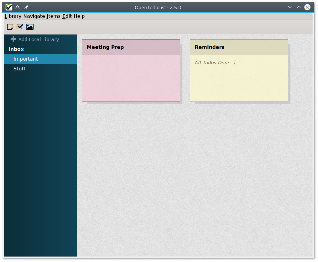 OpenTodoList tags with filtering