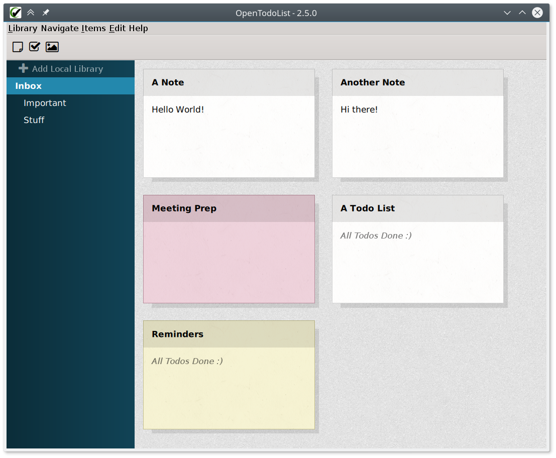 OpenTodoList tags without filtering
